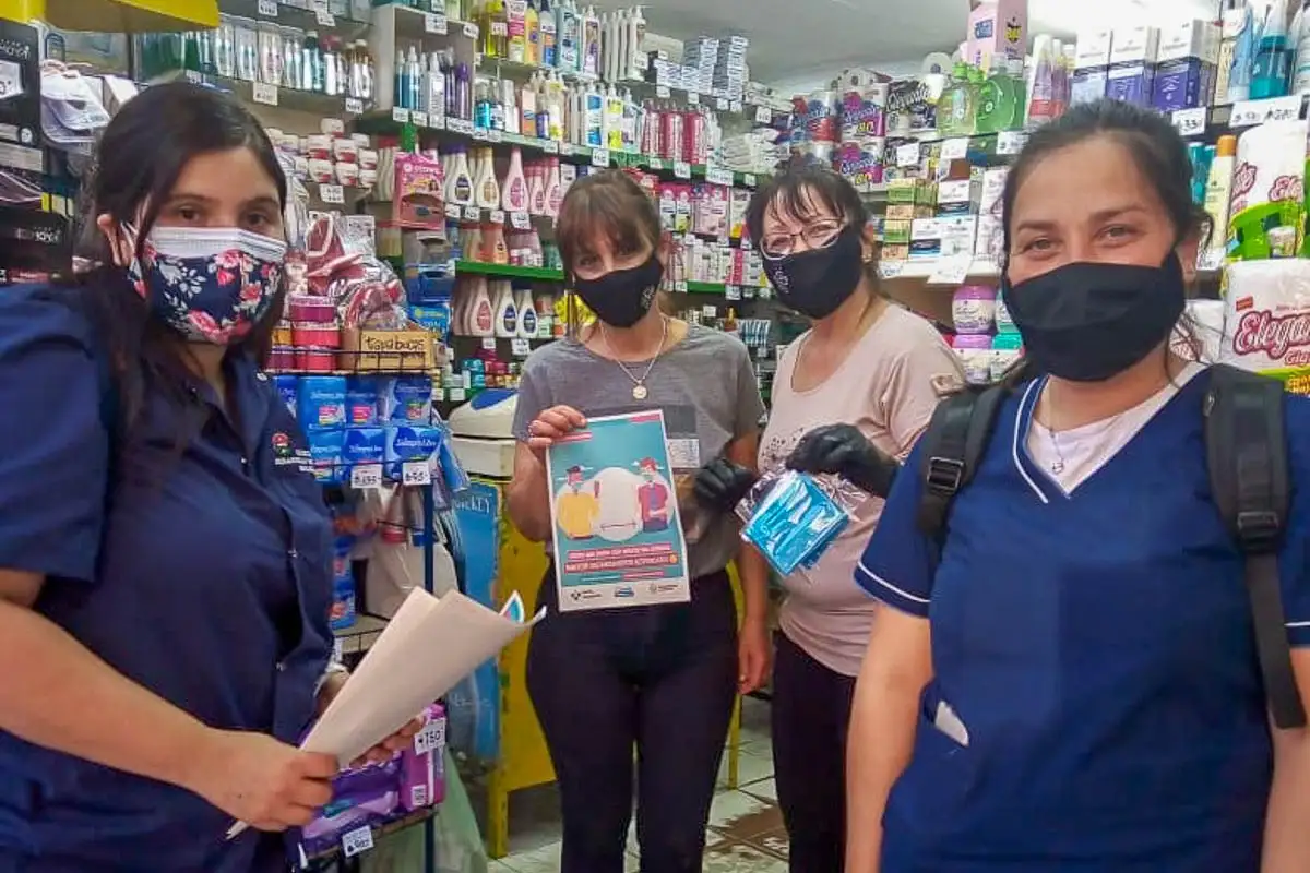 En pleno pico, la Municipalidad recordó las medidas de prevención del Covid