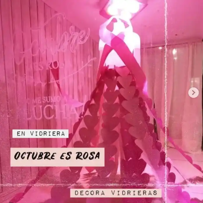 El concurso "Gualeguay se viste se rosa" se extiende hasta este viernes.