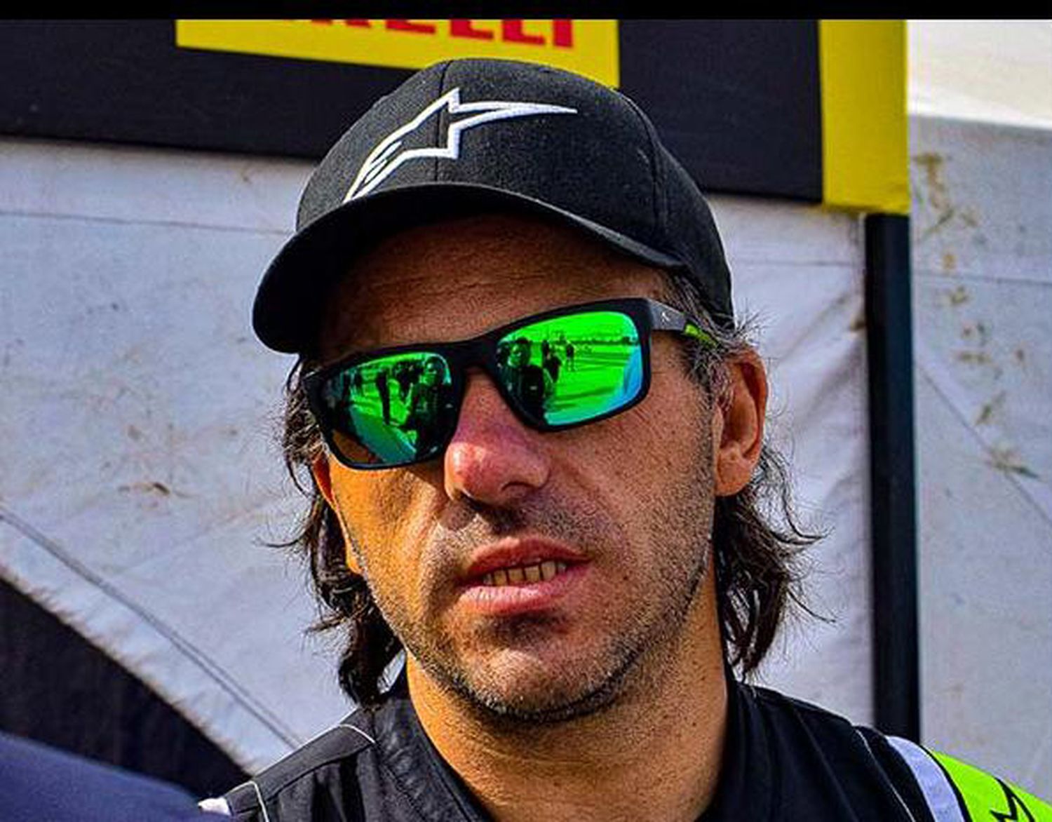 Postura. La adoptada por Rody Aldasoro para correr en Olavarría, en Mar y Sierras A