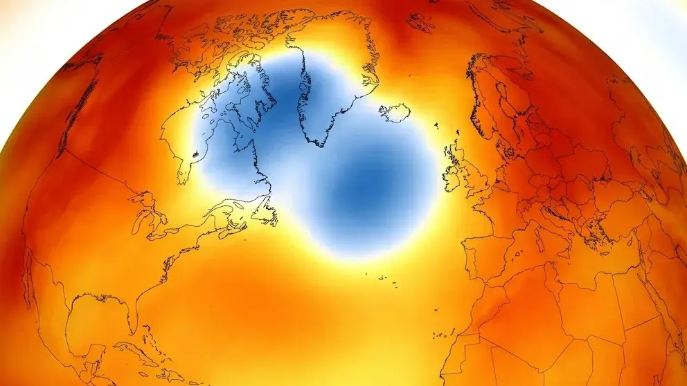 El enigma de la “mancha fría” del Atlántico y su posible vínculo con la ola de calor en Europa