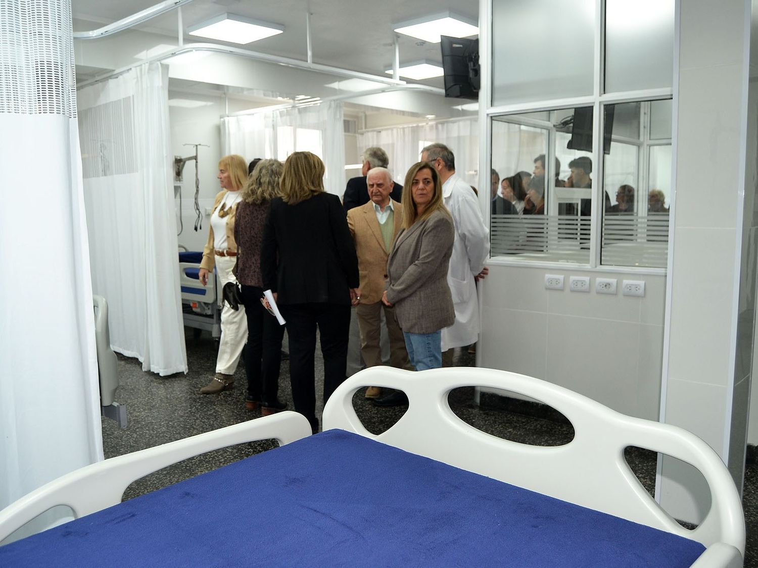 Reinauguraron la sala de Terapia Intensiva del Hospital San Antonio