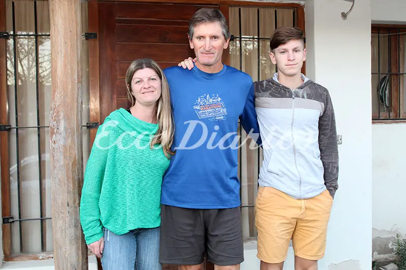 «Voy a cruzar la meta con todos”