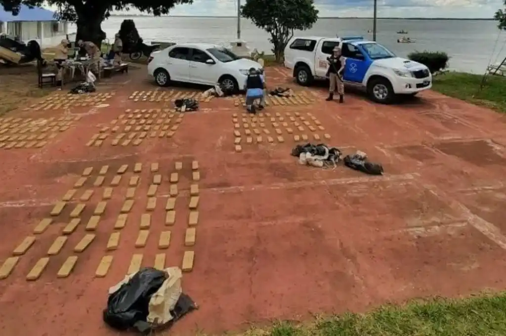 Se secuestraron 812 panes con más de 600 kilos de marihuana