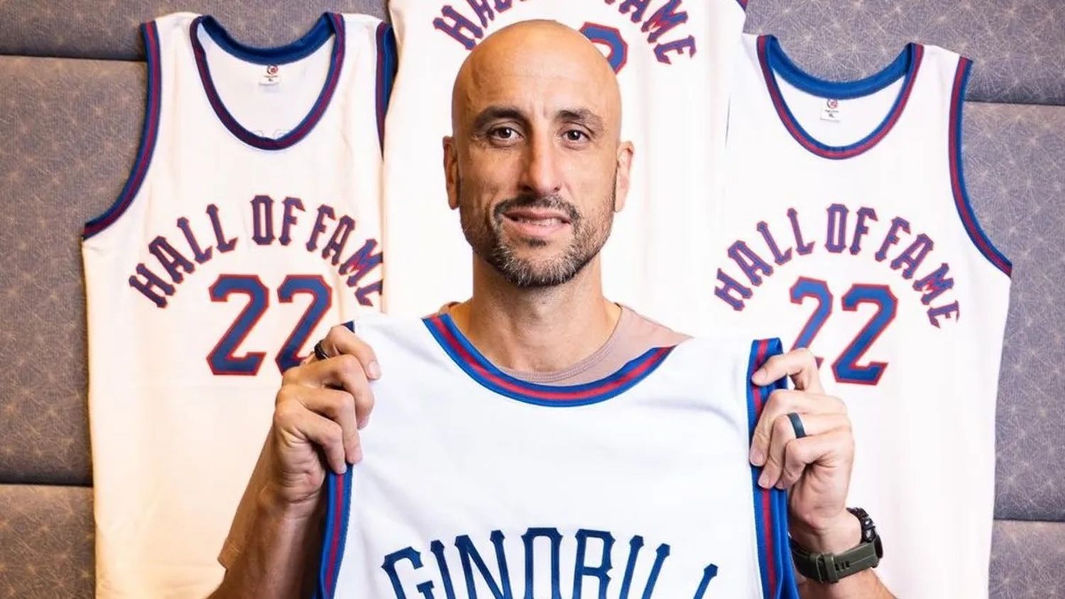 Manu Ginóbili, antes de ingresar al Salón de la Fama de la NBA: “Es celebrar lo que fue mi carrera”