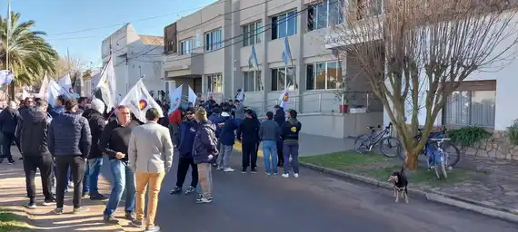 El Sindicato de Petroquímicos realizó protestas por las medidas de “Fademi”