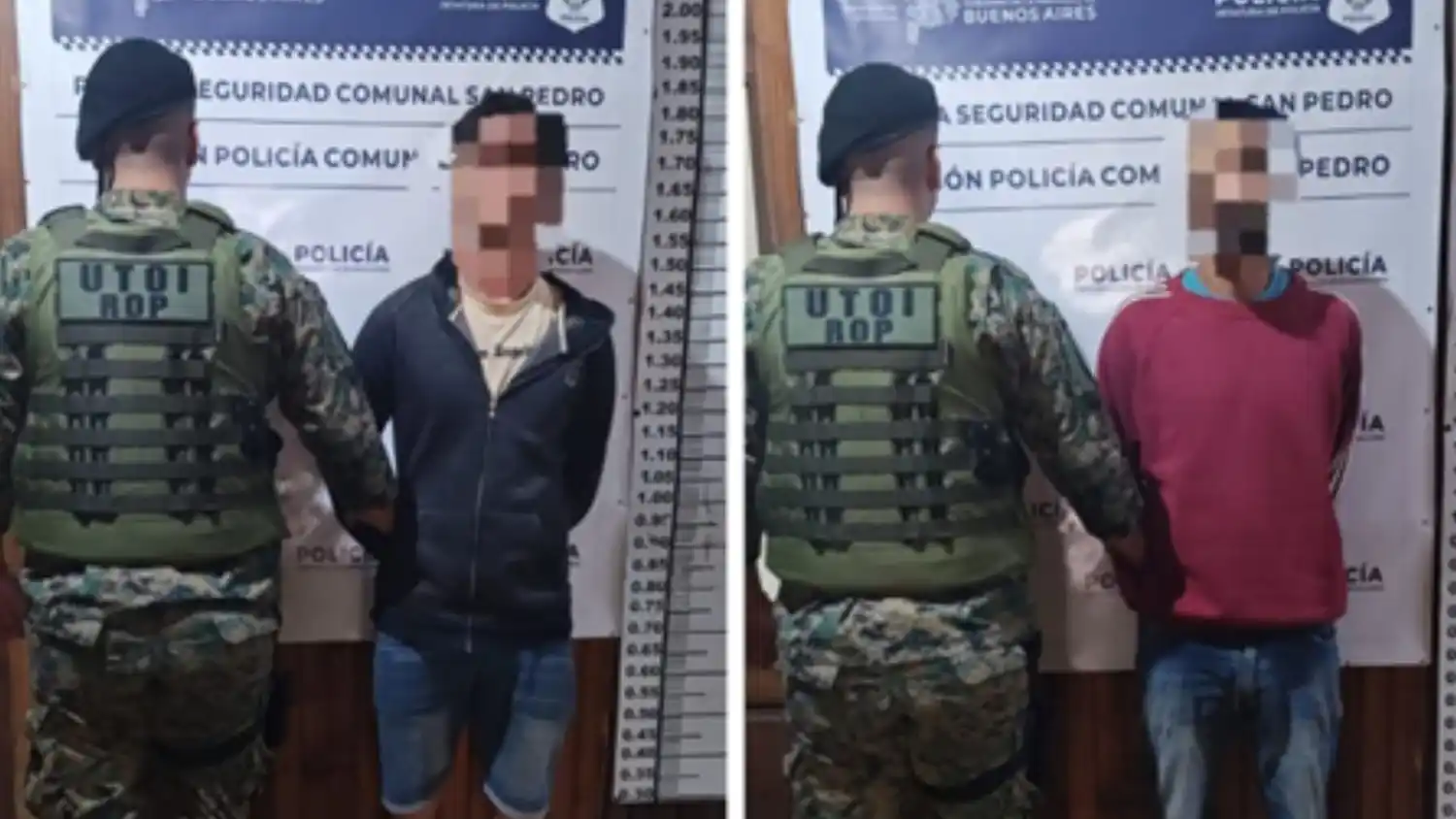 Dos hermanos fueron aprehendidos cuando circulaban armados en la vía pública