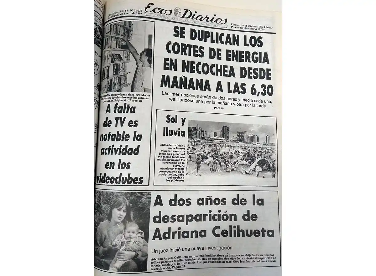 Domingo 15 de enero de 1989
