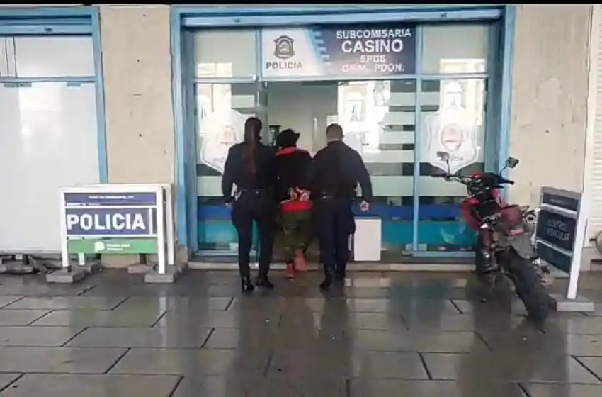 Robó un celular a un trabajador del SAME: posee numerosos antecedentes