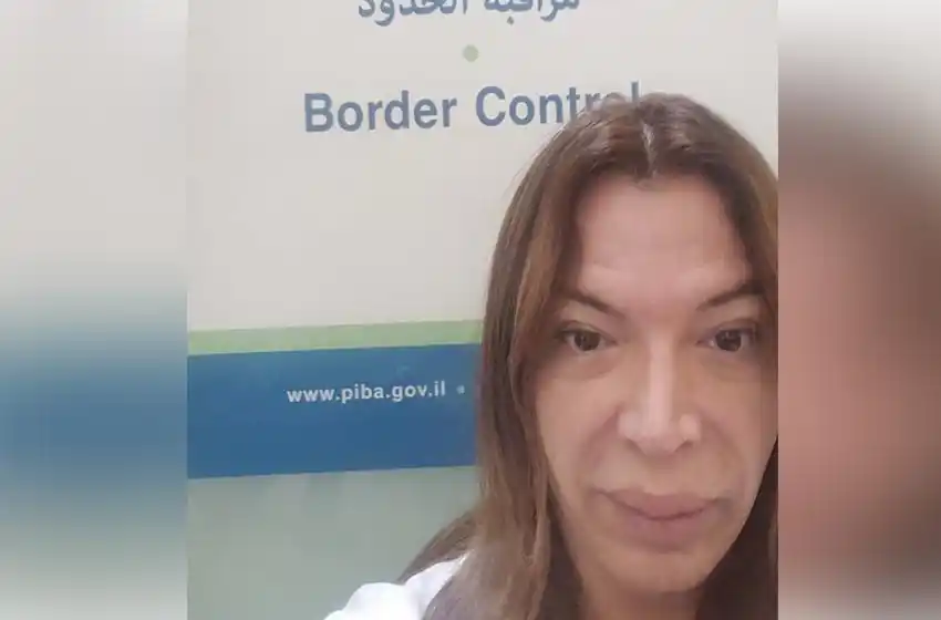 Lizy Tagliani quedó varada en el aeropuerto de Israel