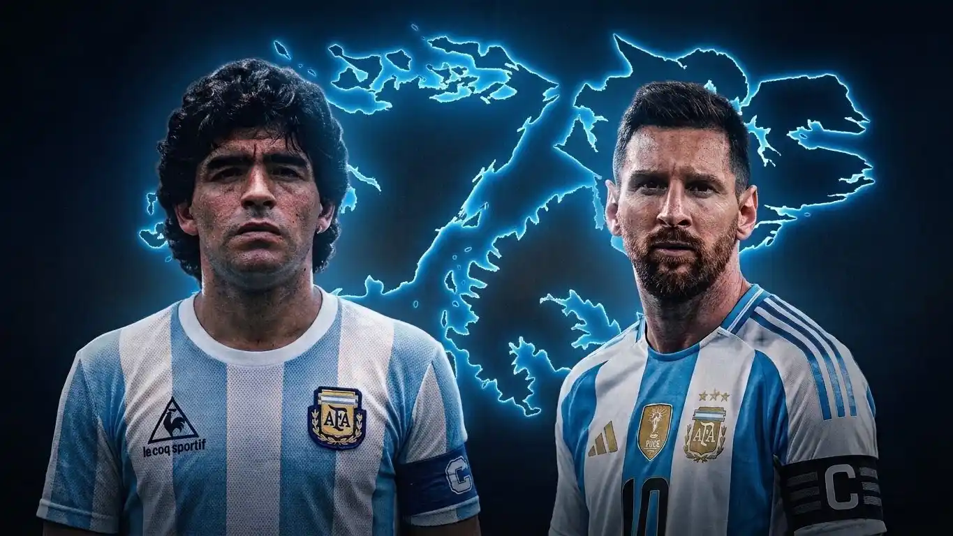 Semis. Argentina, Inglaterra, Malvinas. Un partido.