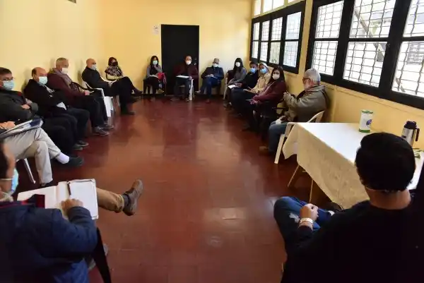Encuentro de referentes de la salud con autoridades de la Región Sanitaria XI