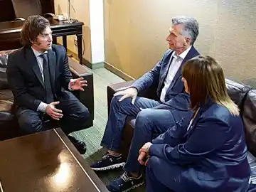 Milei se reúne con Macri en la Quinta de Olivos