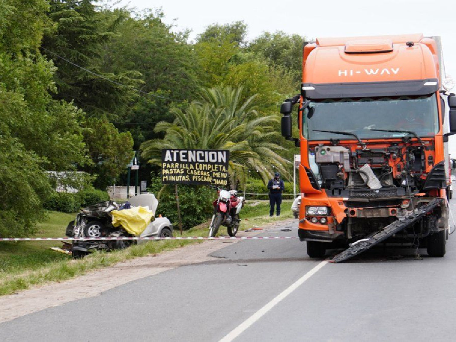 Una joven murió en un accidente en la ruta 158