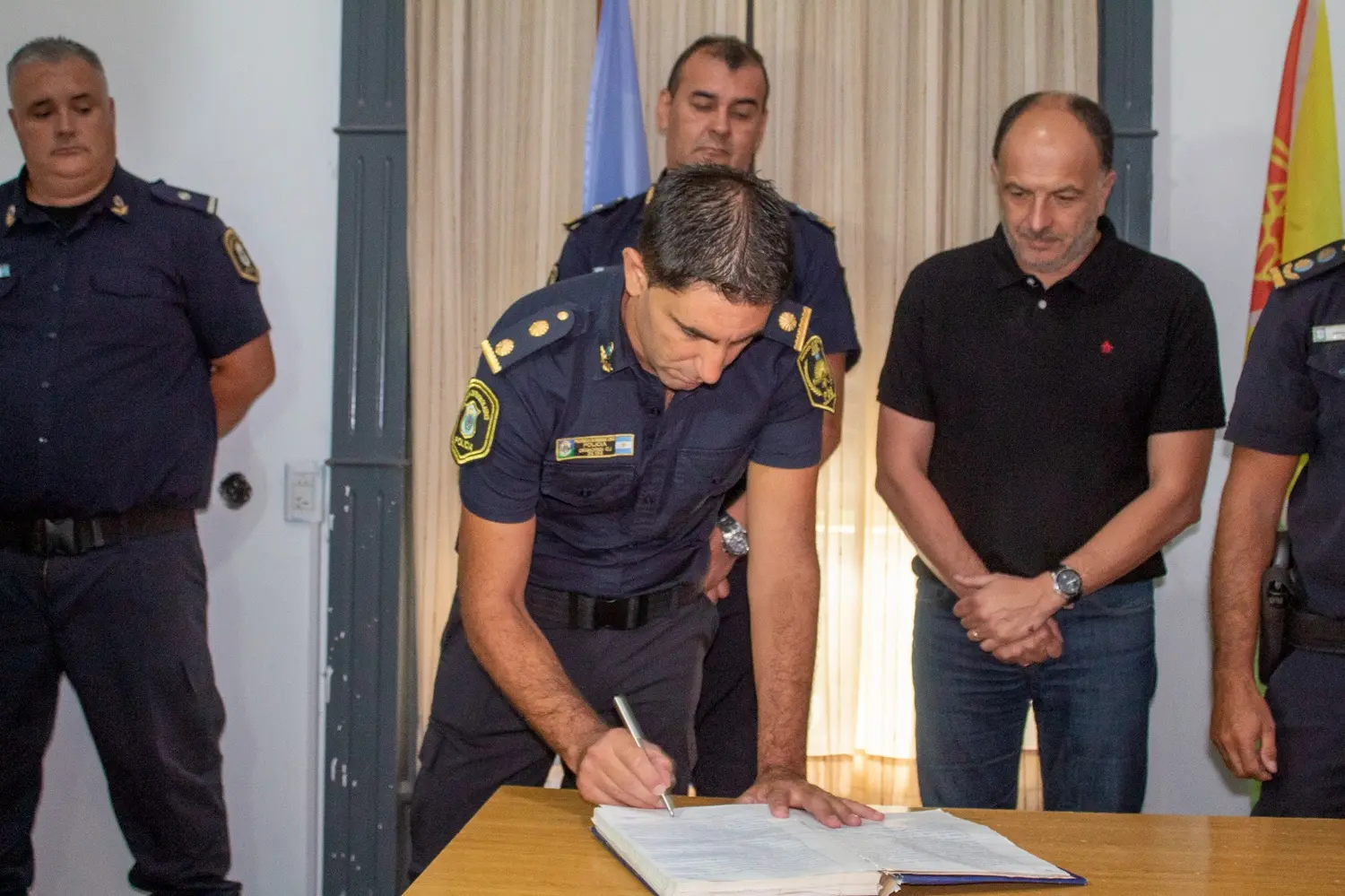 Cambio de Autoridades en la Policía de Tres Arroyos