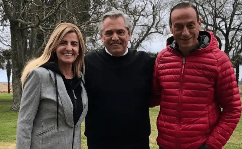 Marissa Fassi retomó la campaña y se reunió con Alberto Fernández en Cañuelas