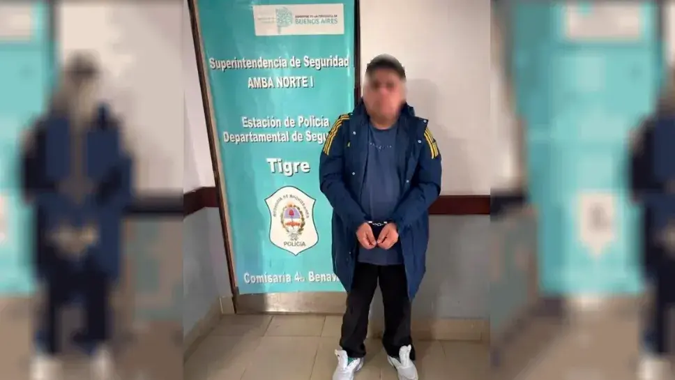 El acusado fue aprehendido en un barrio privado de Escobar.