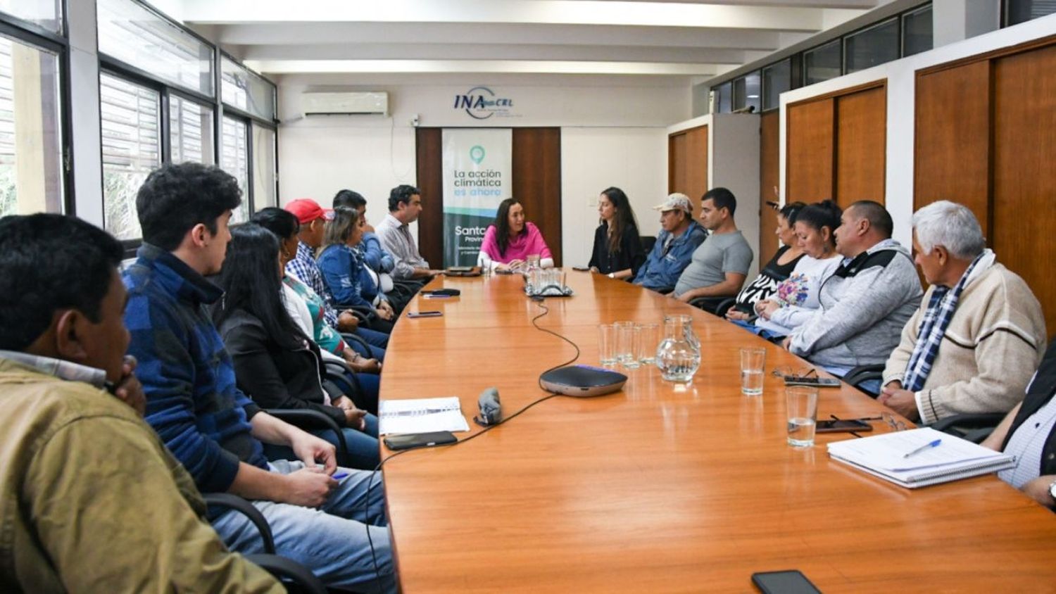 Gonnet presentó a pescadores comerciales y artesanales el proyecto de creación del «Área de Manejo Integral del Jaaukanigás»