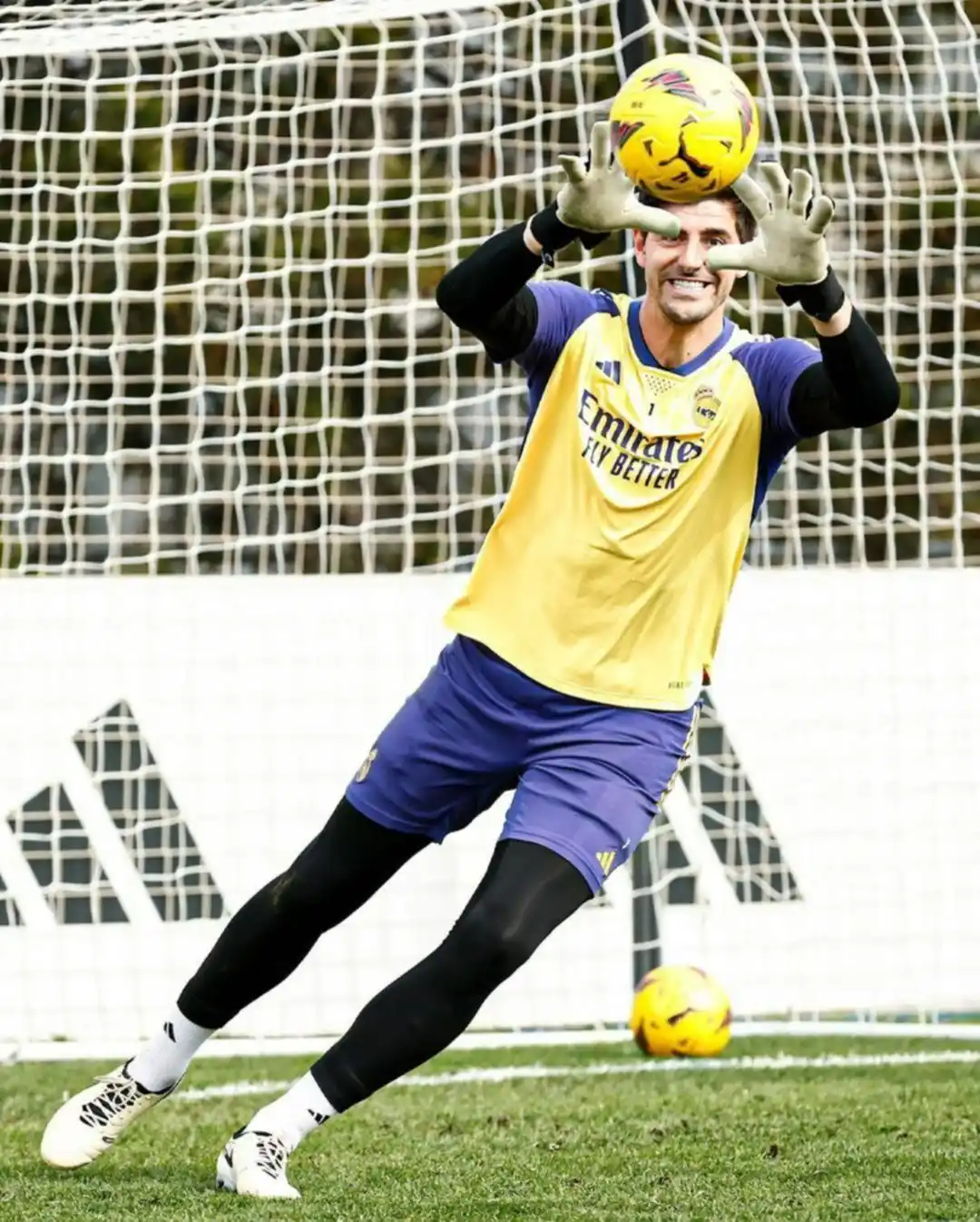 El arquero del Real Madrid: Thibaut Courtois