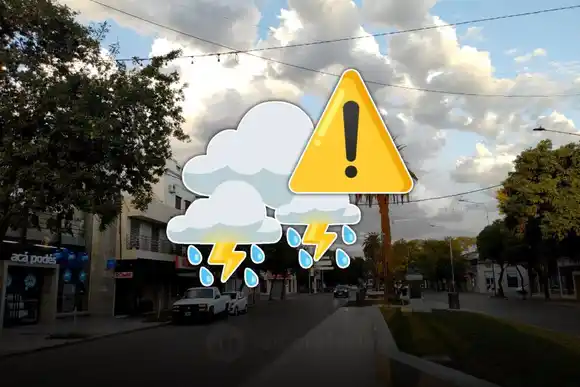 Rafaela y la región, bajo alerta amarillo por tormentas: ¿cuándo llegaría el agua?