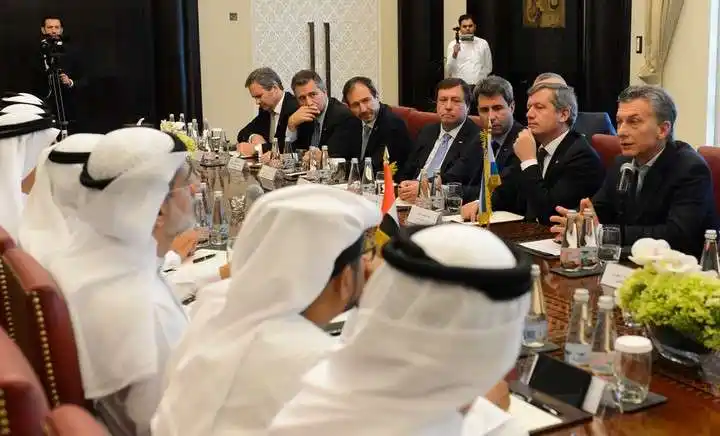 Macri se reunió con empresarios árabes en Dubai