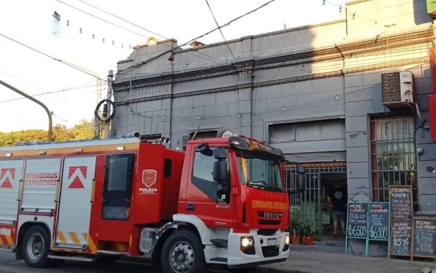 No hubo que lamentar lesionados.