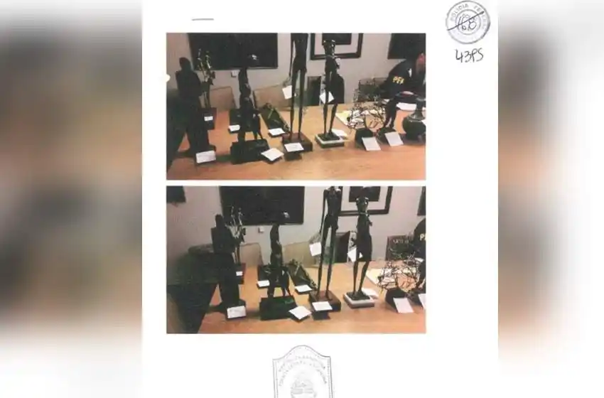 La colección de arte secuestrada a Carlos Wagner en Puerto Madero fue valuada en $17 millones