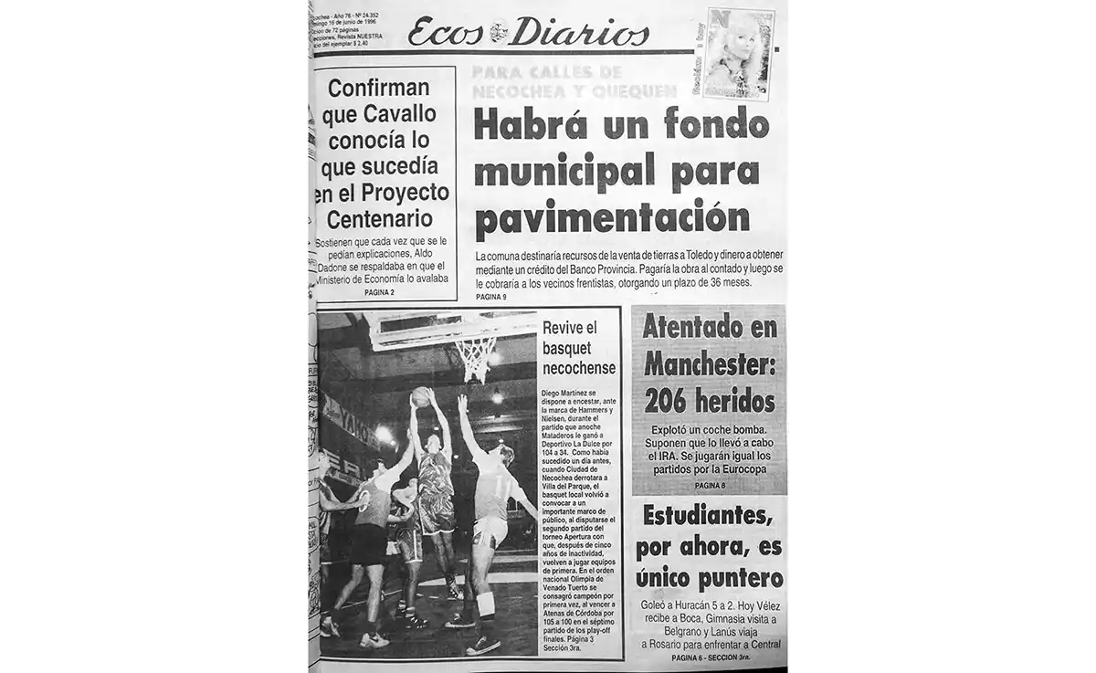 Domingo 16 de junio de 1996