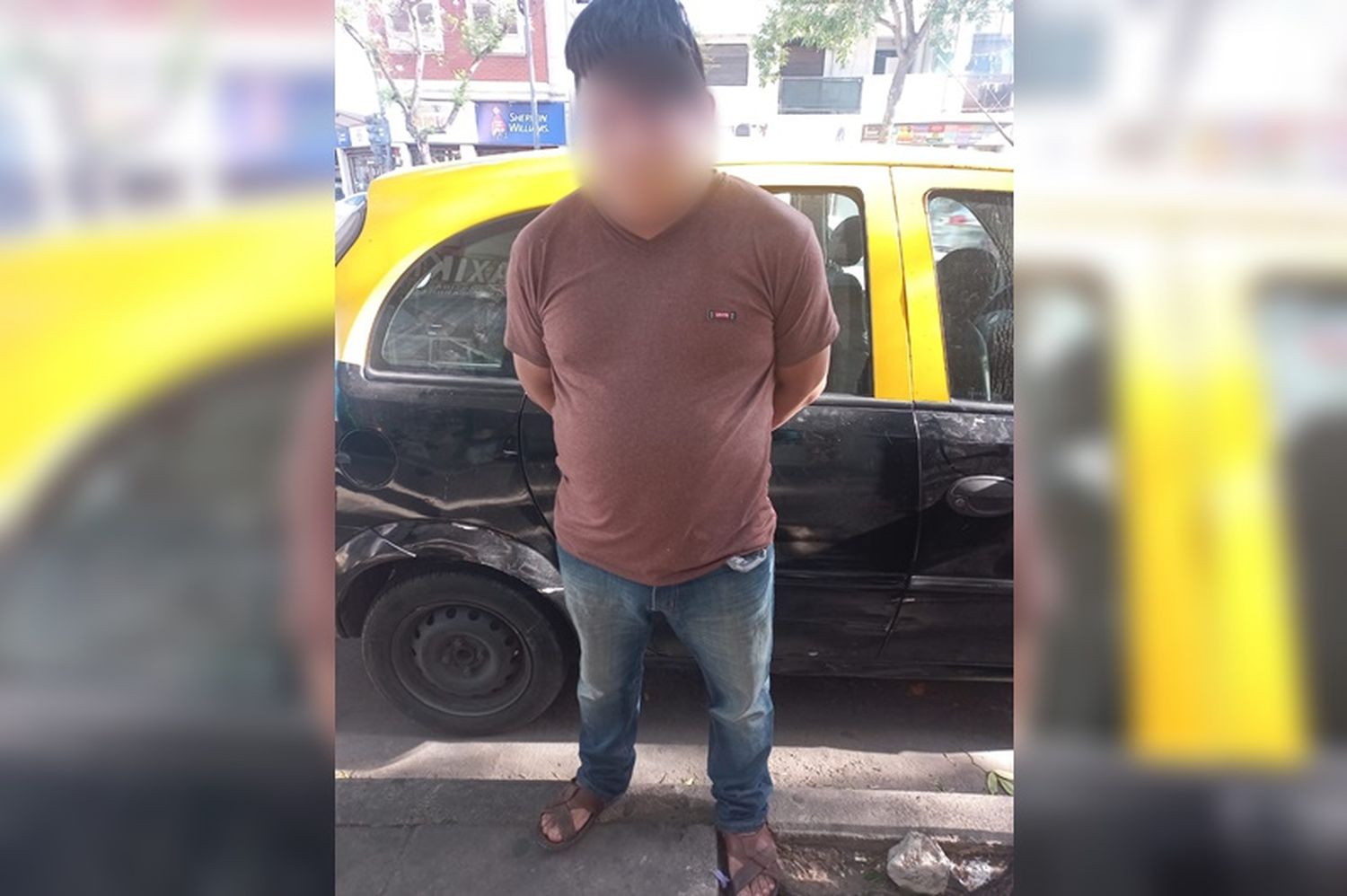 Detuvieron al taxista que había atropellado a una mujer y su hijo en La Matanza