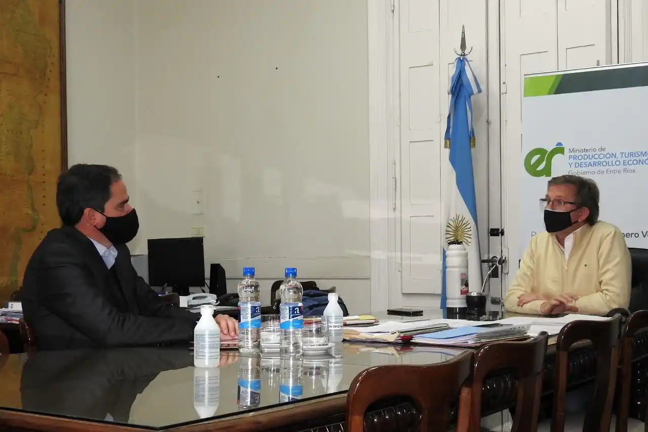 El intendente Hassell fue recibido por el ministro Bahillo: qué temas analizaron