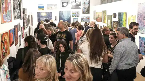 Gran convocatoria en la inauguración del 44º Salón Anual de Arte “Ángel I. Murga”