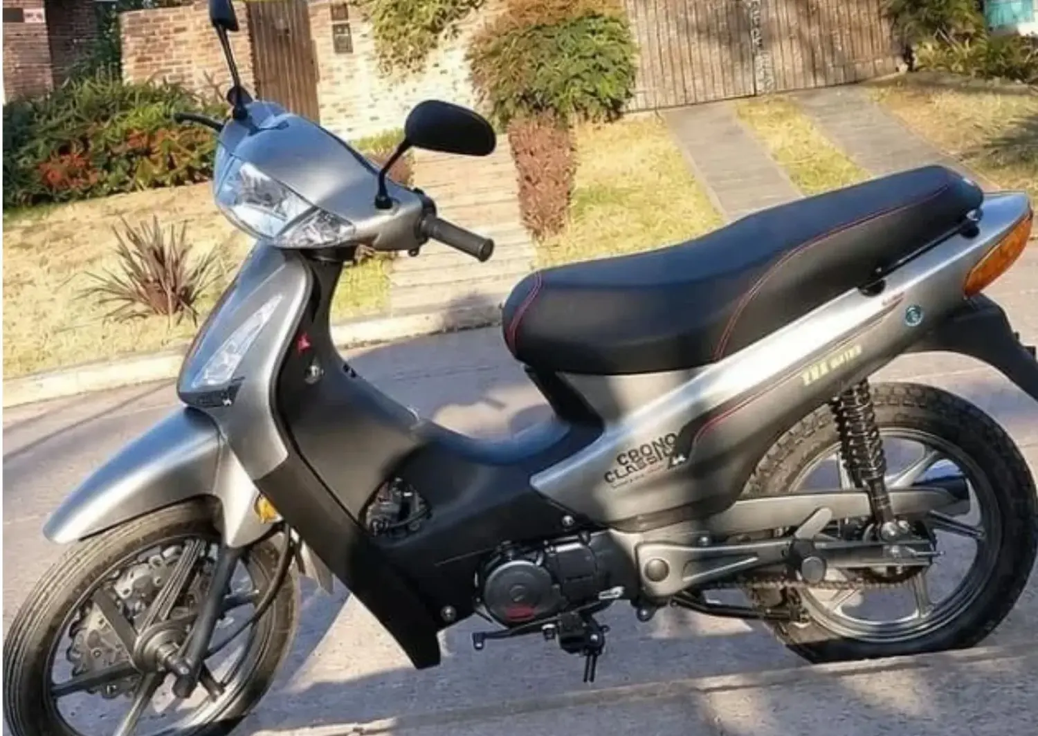 La moto fue robada este viernes en Quiroga al 1700.