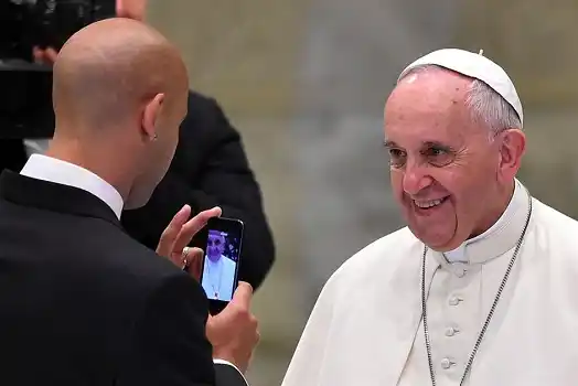 La intimidad de la visita de San Lorenzo al Vaticano