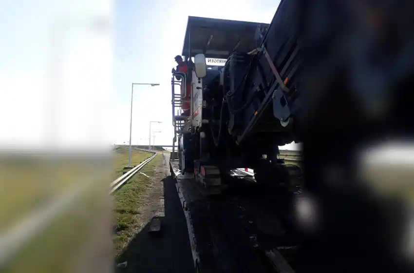 Comenzaron las obras de pavimentación de la autopista Rosario-Córdoba