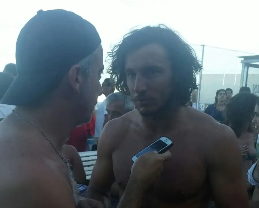 Pico Mónaco en diálogo con Jorge Moreyra. 