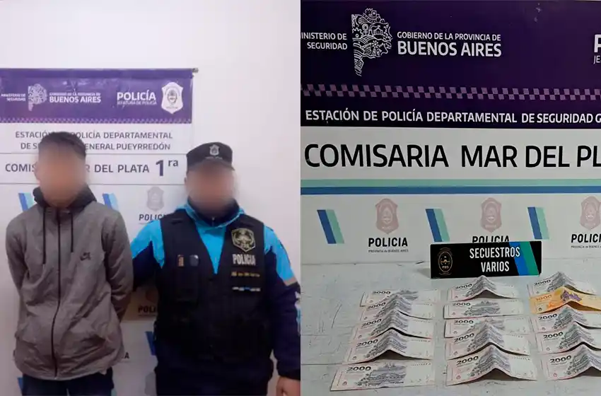 Robaron dinero a varias personas a metros del palacio comunal