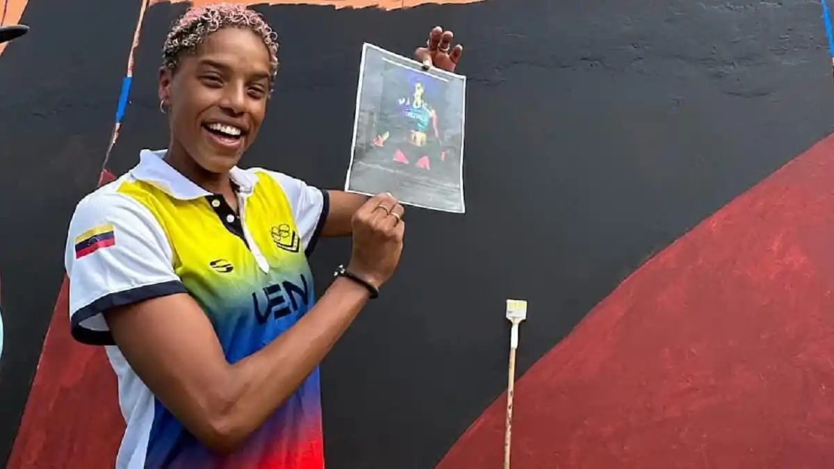 EN HONOR A YULIMAR ROJAS: elaboran el mural más grande del mundo ¿Dónde?