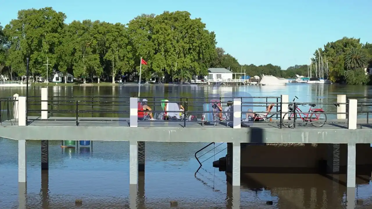 El río Gualeguaychú comienza a estabilizarse