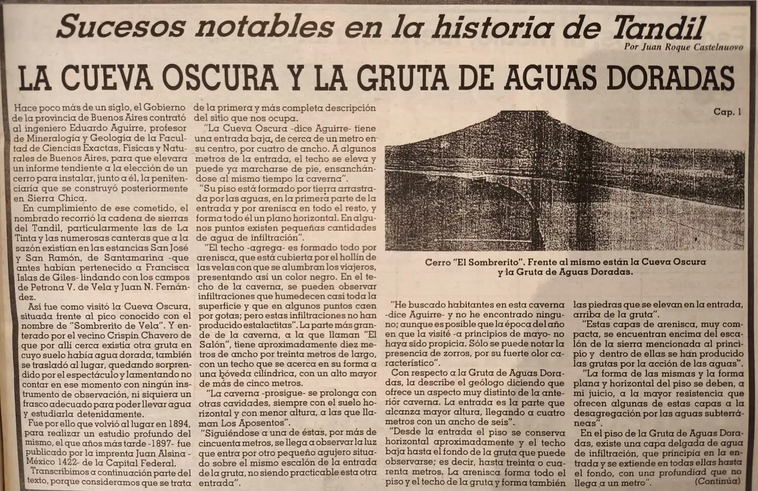 La Cueva Oscura y la Gruta de Aguas Doradas - Capítulo 1.