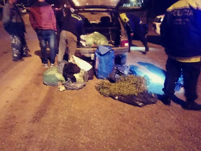 Traían droga de Mar del Plata