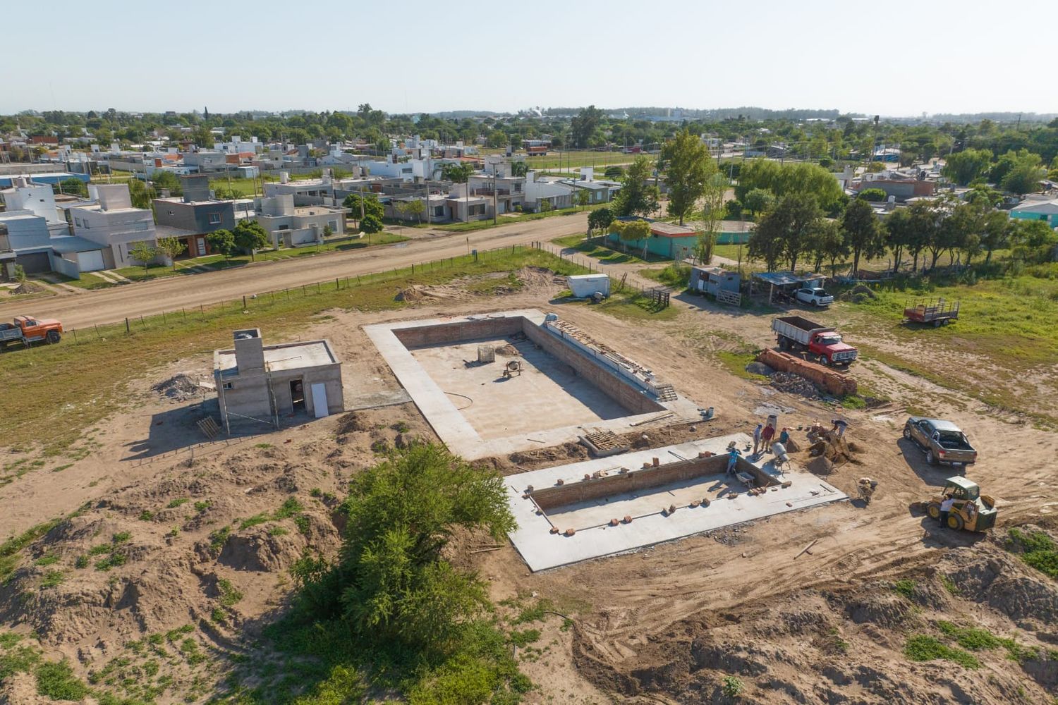 Parque Sur, una de las obras financiadas por Nación en Arroyito