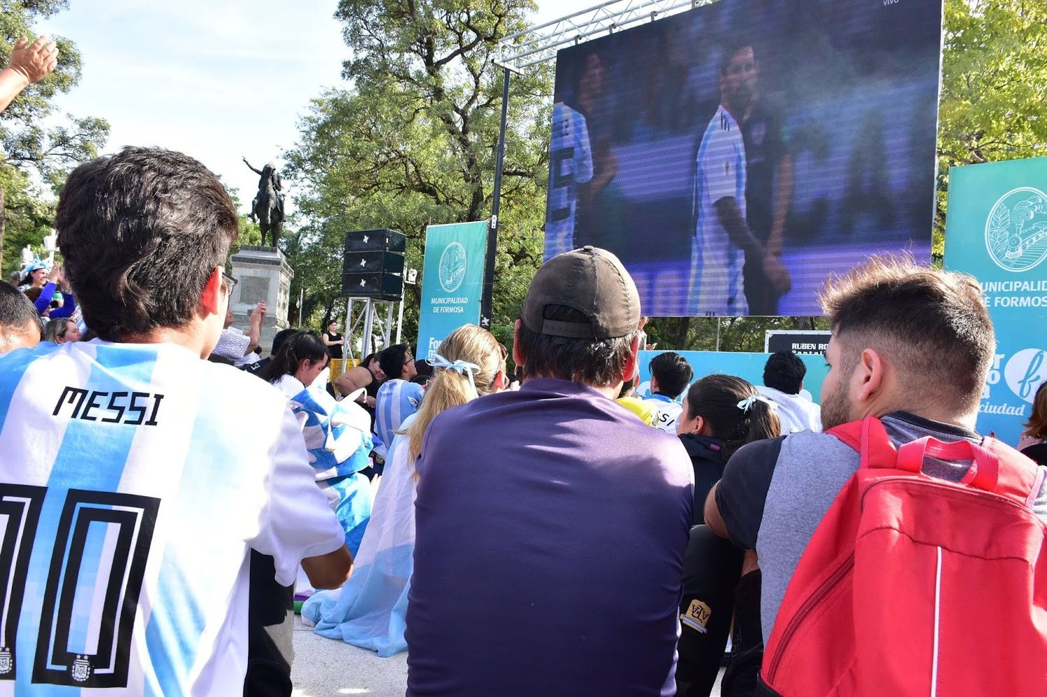 Con pantallas gigantes, el Paseo Ferroviario se convertirá en el FanFest para el Mundial de Qatar