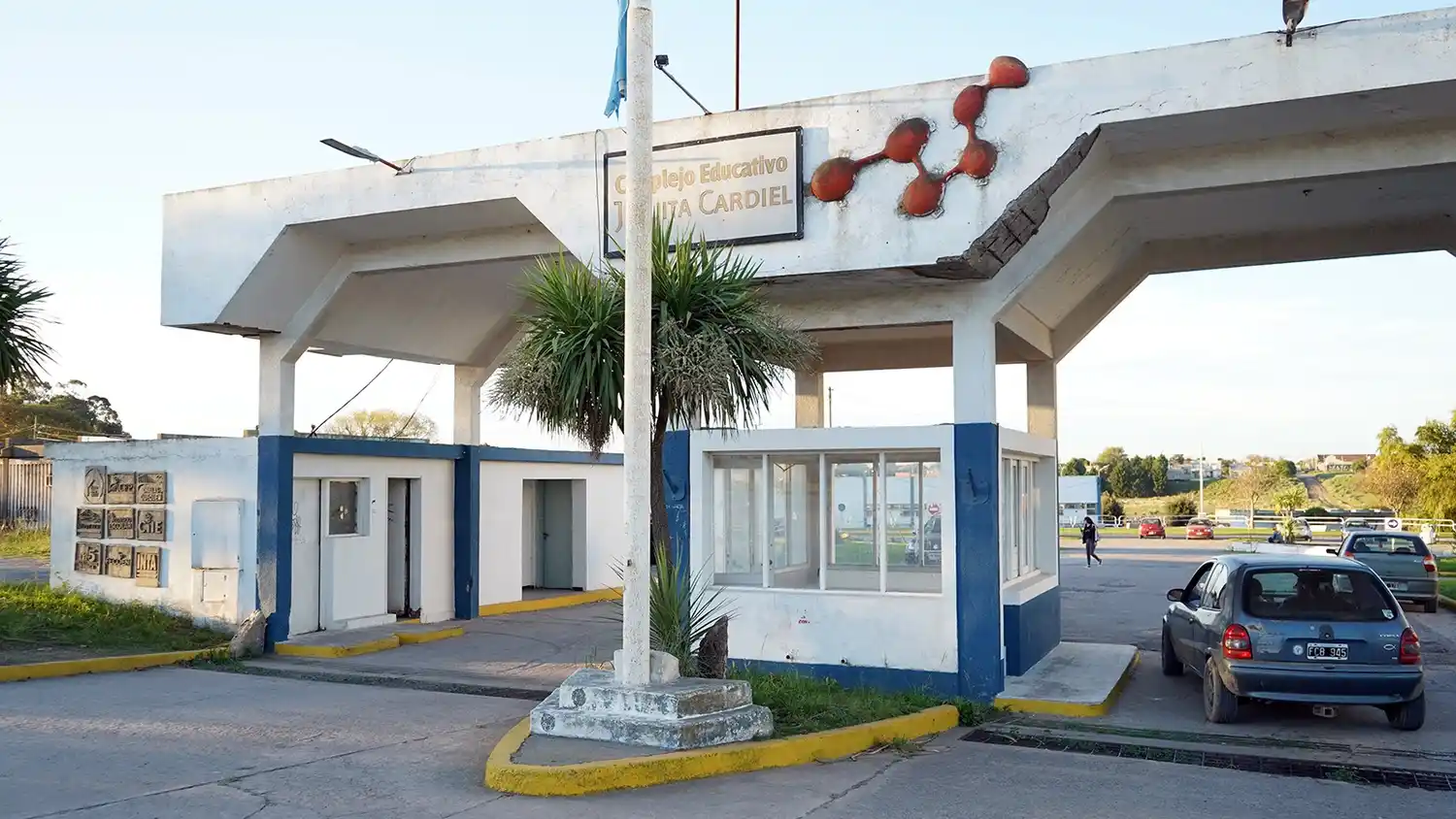 Sector de ingreso. Al complejo Jesuita Cardiel