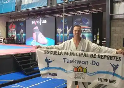 El seguiense Cristhian Lell clasificó al Mundial de Taekwondo de Países Bajos 2022