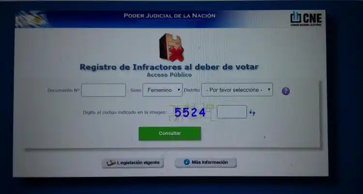 Paso 2017: Cómo justificar la ausencia de un votante