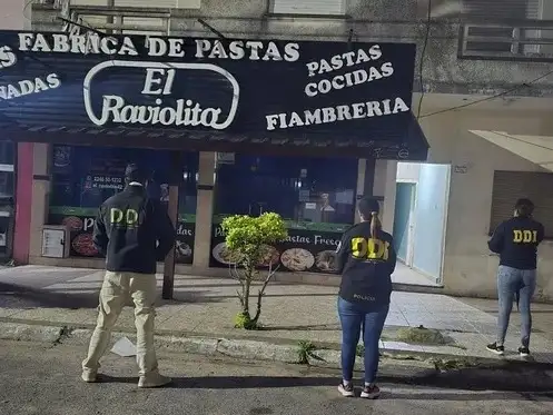 La fábrica de la víctima.