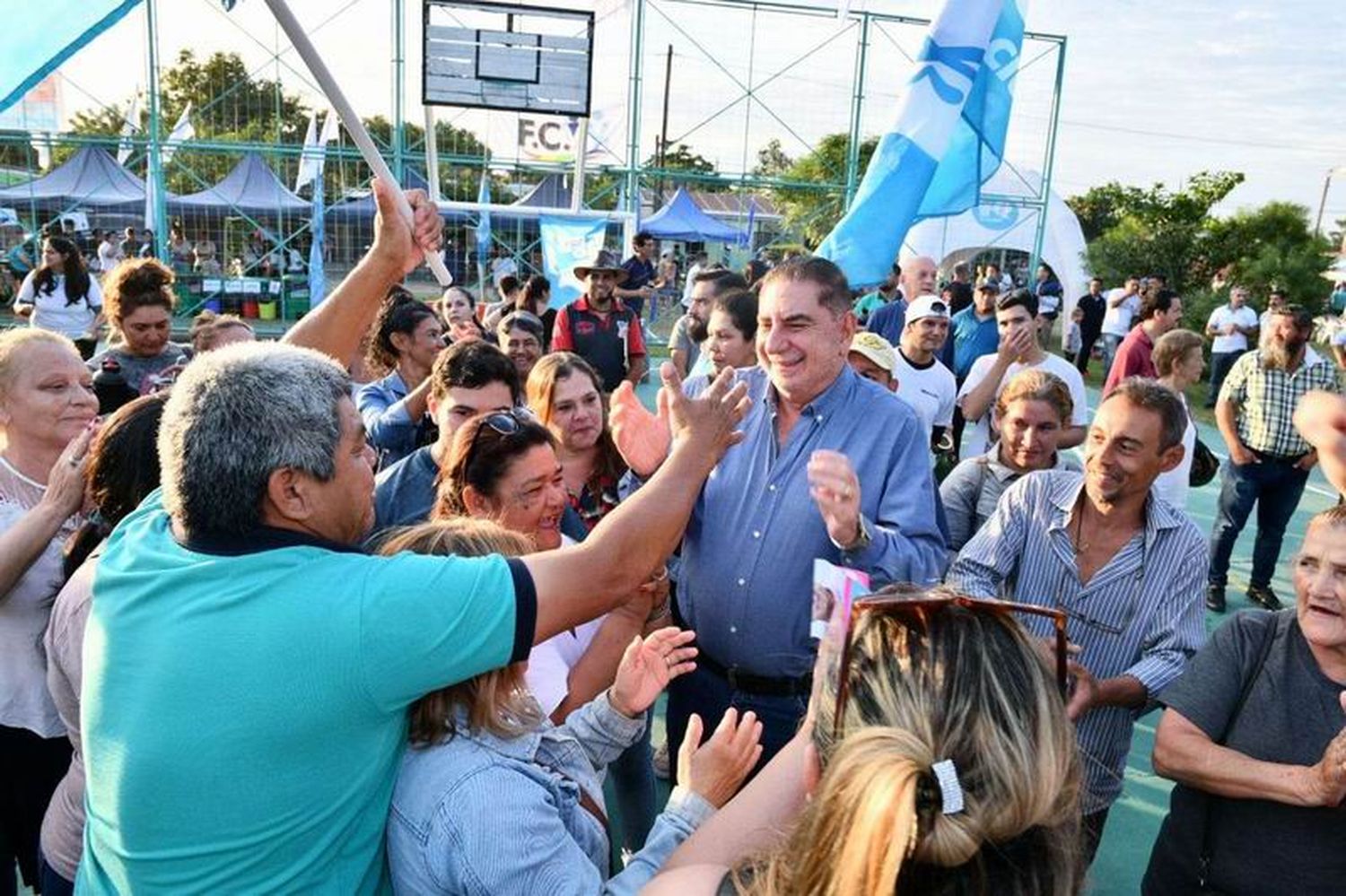 “El afecto de la gente tiene 
mucho valor”, expresó Jorge Jofré