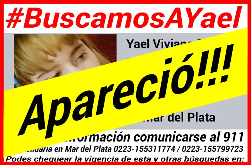 Desesperada búsqueda de una adolescente de 13 años