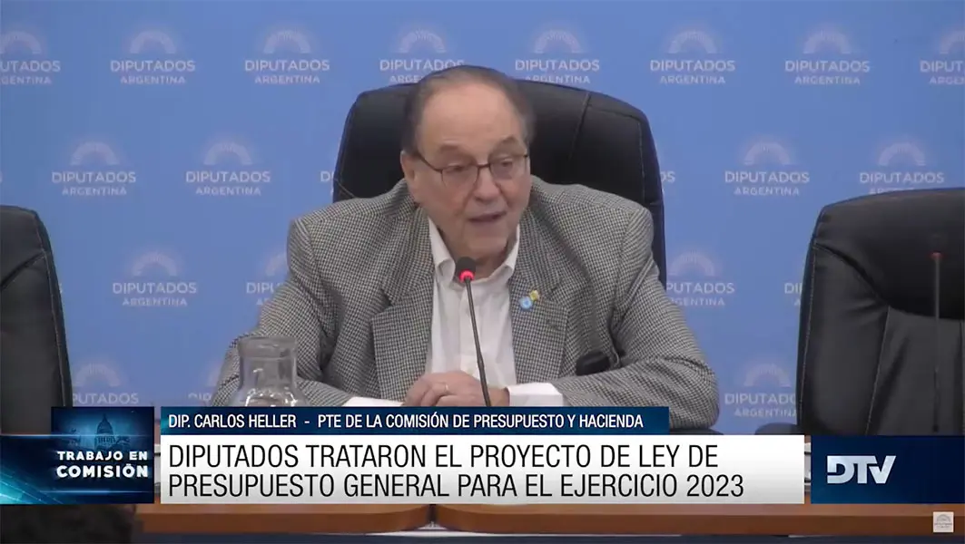 DIPUTADOS CONTINÚA CON EL DEBATE DEL PRESUPUESTO 2023