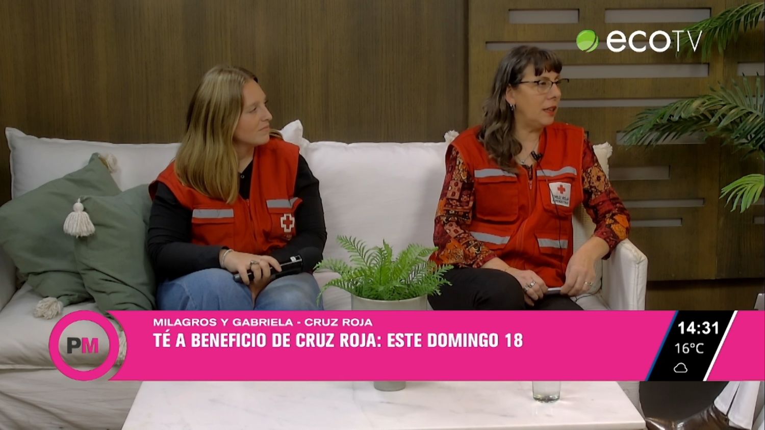 Cruz roja filial Tandil: Té a beneficio