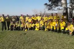 Dos bomberos de Ceibas se recibieron de brigadistas nacionales